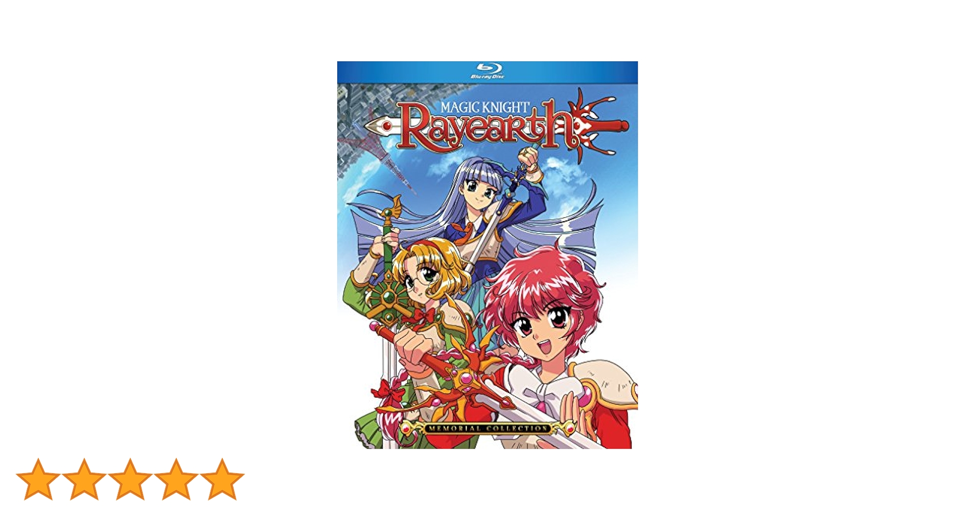 レイアース DVD 1＆2 セット 美品 魔法騎士レイアース メモリアルDVDコレクション 第1章&第2章 全